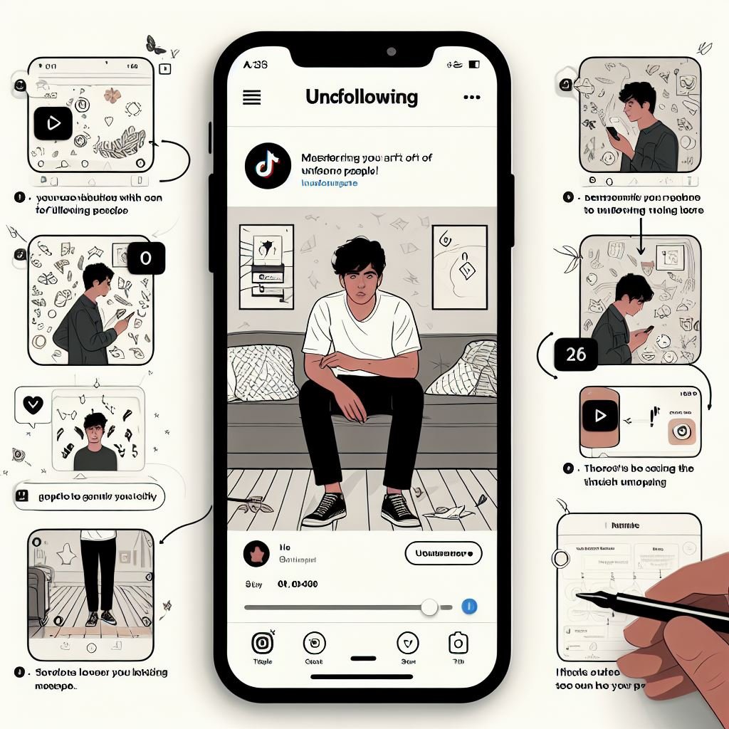 how to unfollow on tiktok